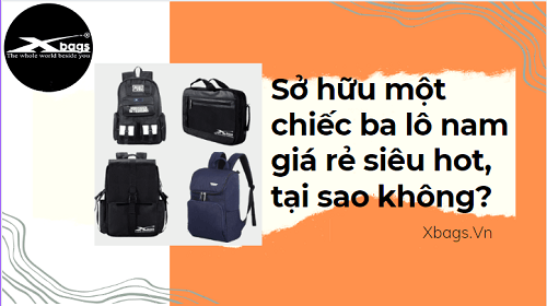 ba lô nam giá rẻ