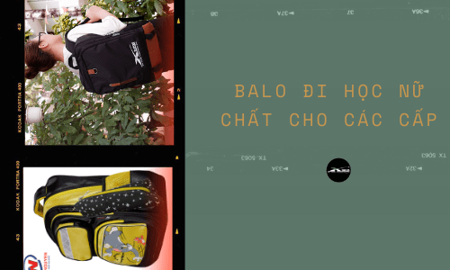 balo đi học nữ chất