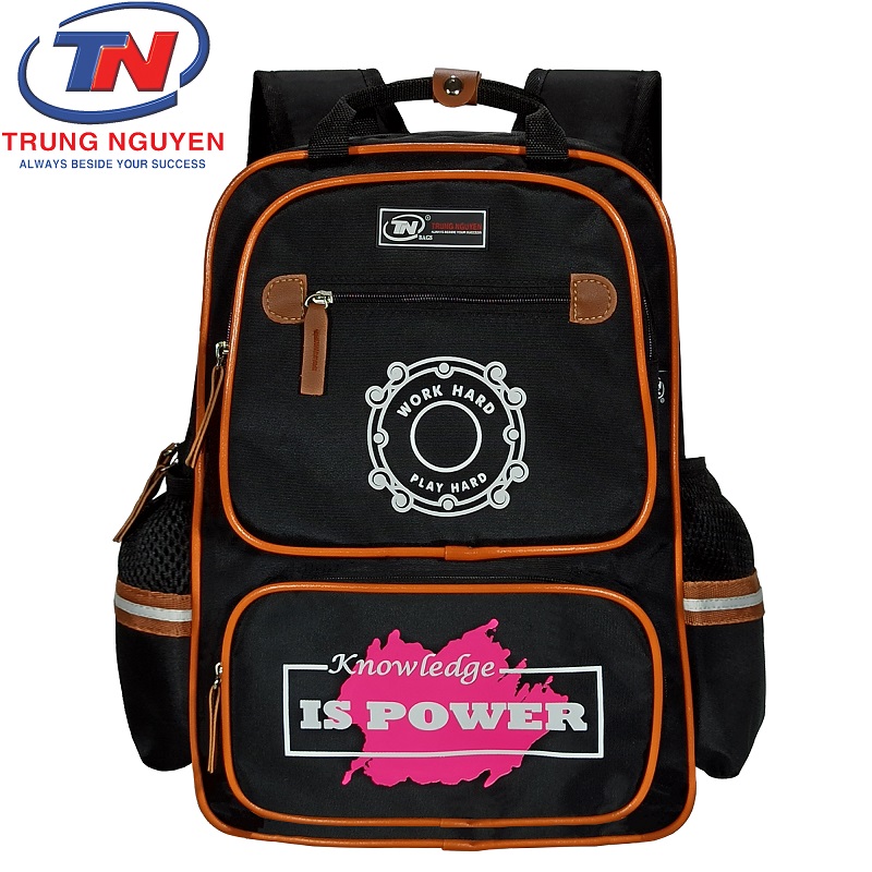 balo học sinh cấp 2 màu đen