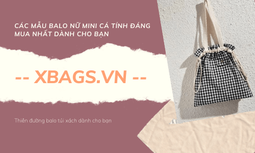 Balo nữ mini cá tính