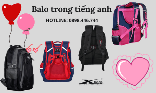 Balo trong tiếng anh