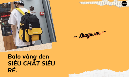 balo vàng đen