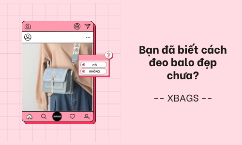 cách đeo balo đẹp