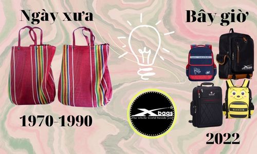 cặp đi học ngày xưa