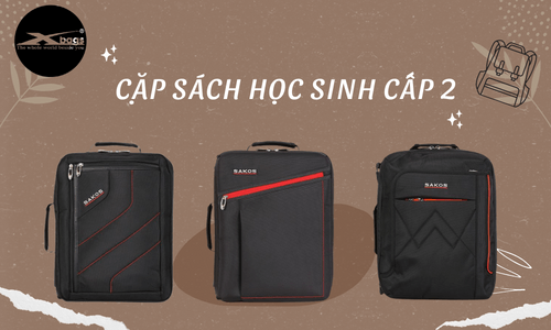 Cặp sách dành cho học sinh cấp 2