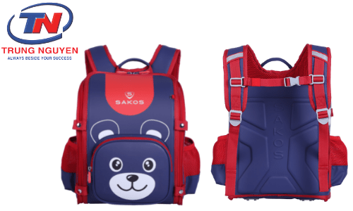 Cặp học sinh chống gù Sakos Lightly