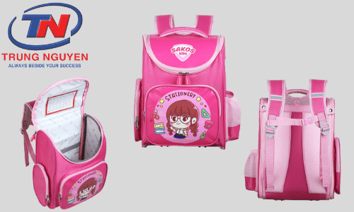 Cặp học sinh tiểu học chống gù Sakos Felix