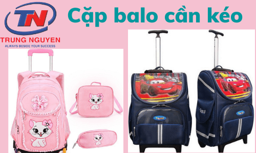 Cặp học sinh cấp 1 có cần kéo