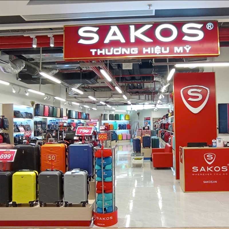 Cửa hàng vali Sakos
